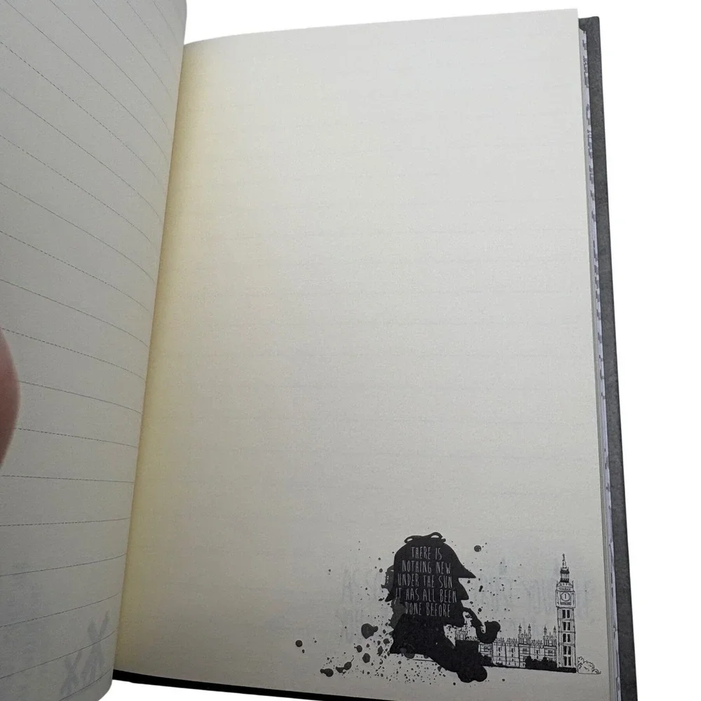 Publikum Art The Adventures of Pinocchio Hardcover Lined Journal Literary Quotes